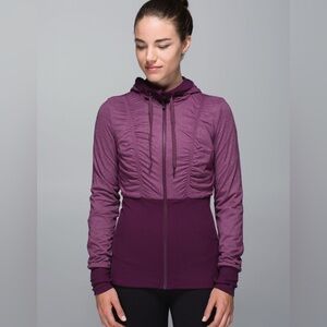 Lululemon Dance Studio Jacket in the color Plum